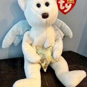 Star (Gold) Angel Bear 11th Gen 2003 Retired Ty Beanie Baby Collectible
